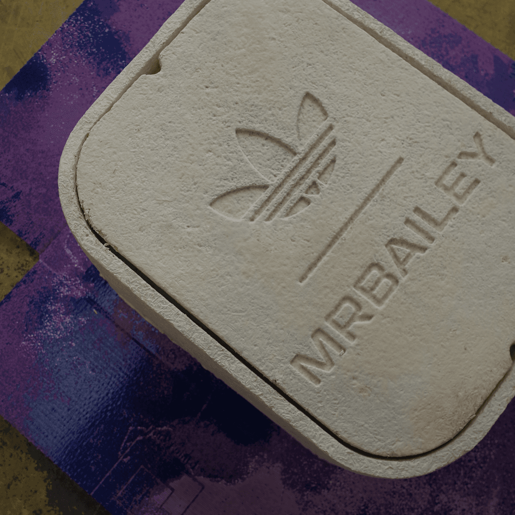Mr Bailey x Adidas collaboration with Magical Mushroom Company®
