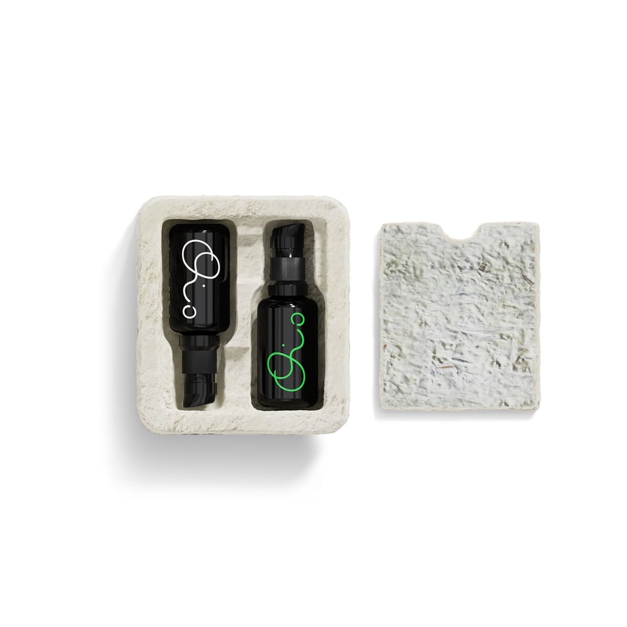 Oio Lab gift set in Mushroom Packaging